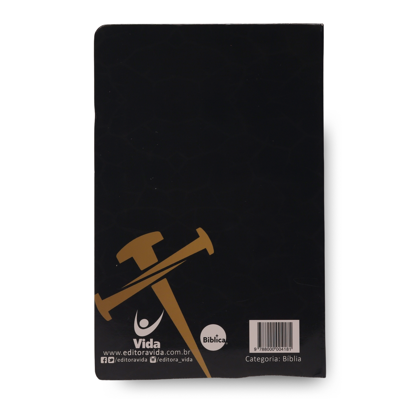 BÍBLIA SAGRADA NVI | CAPA SEMI LUXO | ESTA CONSUMADO | VIDA