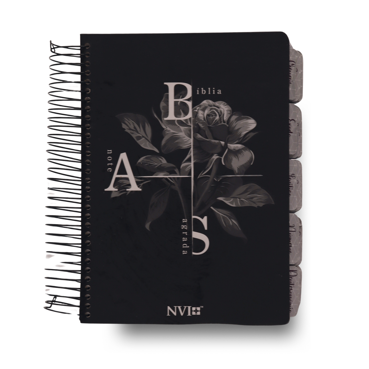 BÍBLIA ANOTE ESPIRAL FLOR DE INVERNO | NVI | LETRA NORMAL | COM ESPAÇO PARA ANOTAÇÕES
