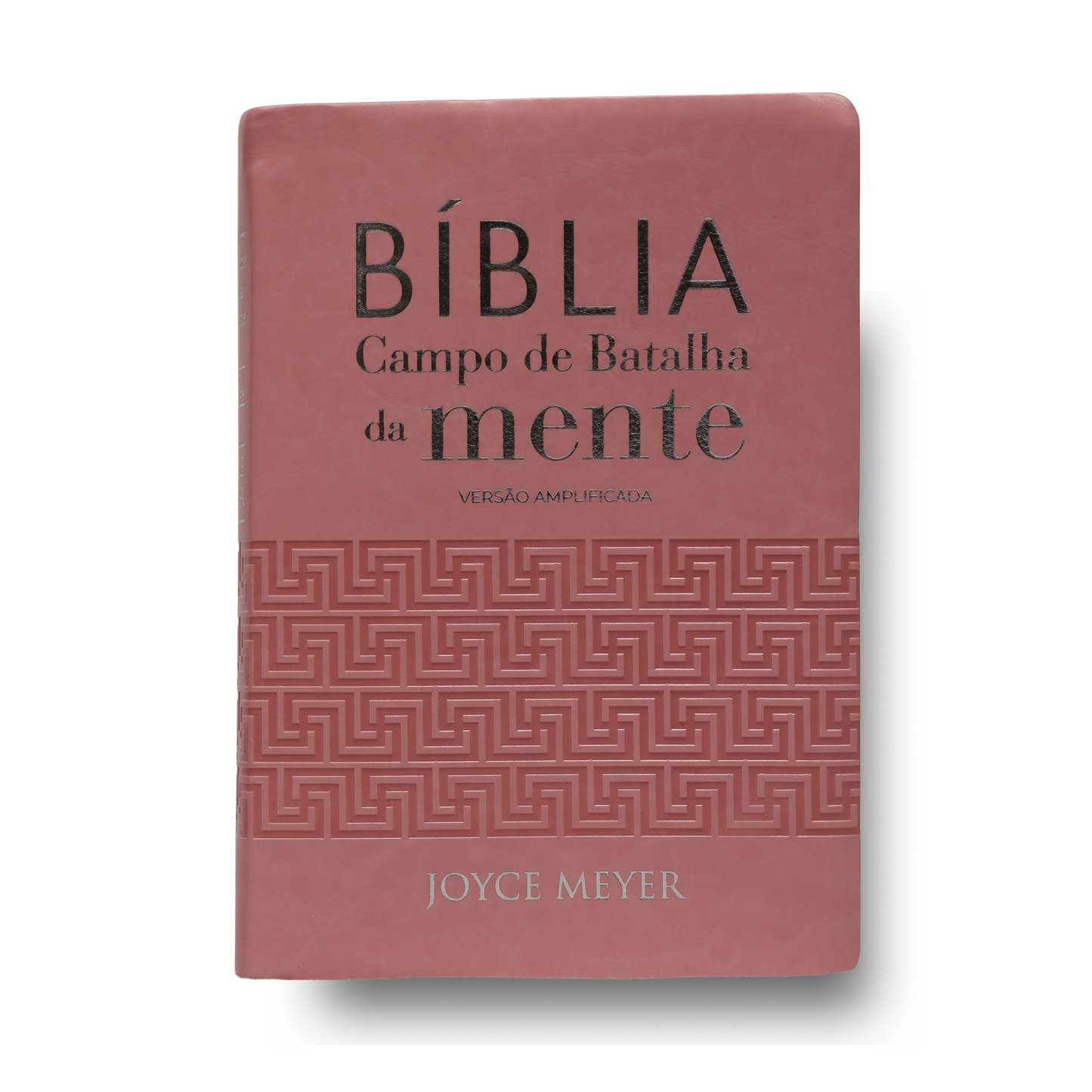 BÍBLIA CAMPO DE BATALHA DA MENTE | NVA | LETRA NORMAL | CAPA LUXO ROSA
