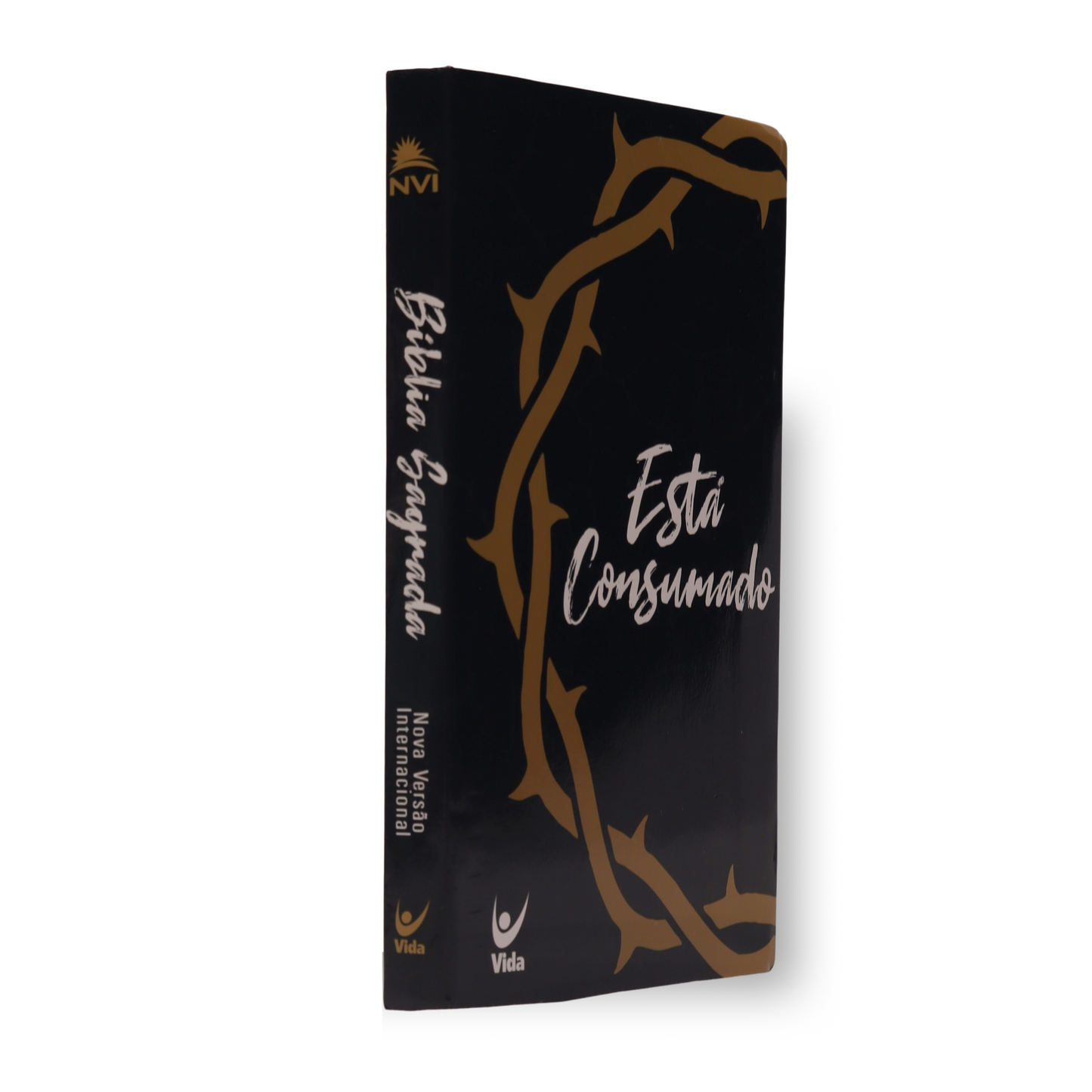 BÍBLIA SAGRADA NVI | CAPA SEMI LUXO | ESTA CONSUMADO | VIDA