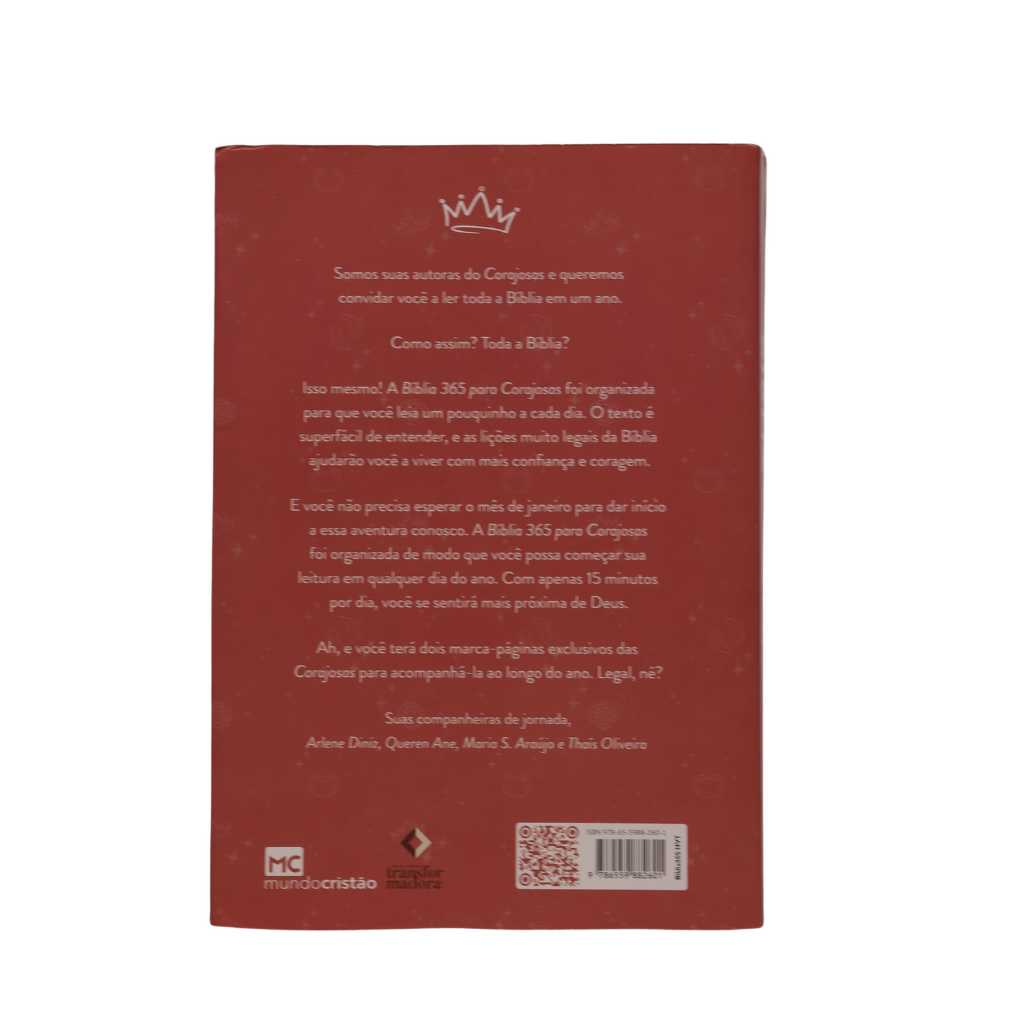 BÍBLIA 365 PARA CORAJOSAS (NVT)