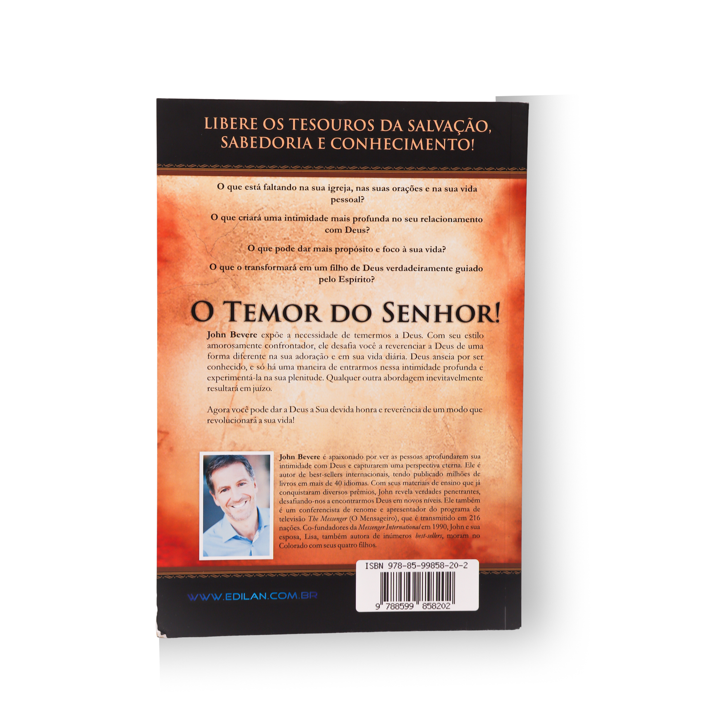 O TEMOR DO SENHOR – O SEGREDO PARA CONHECER DEUS NA INTIMIDADE