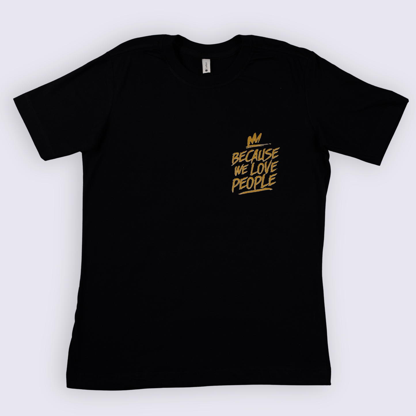 BECAUSE WE LOVE PEOPLE – T-SHIRT