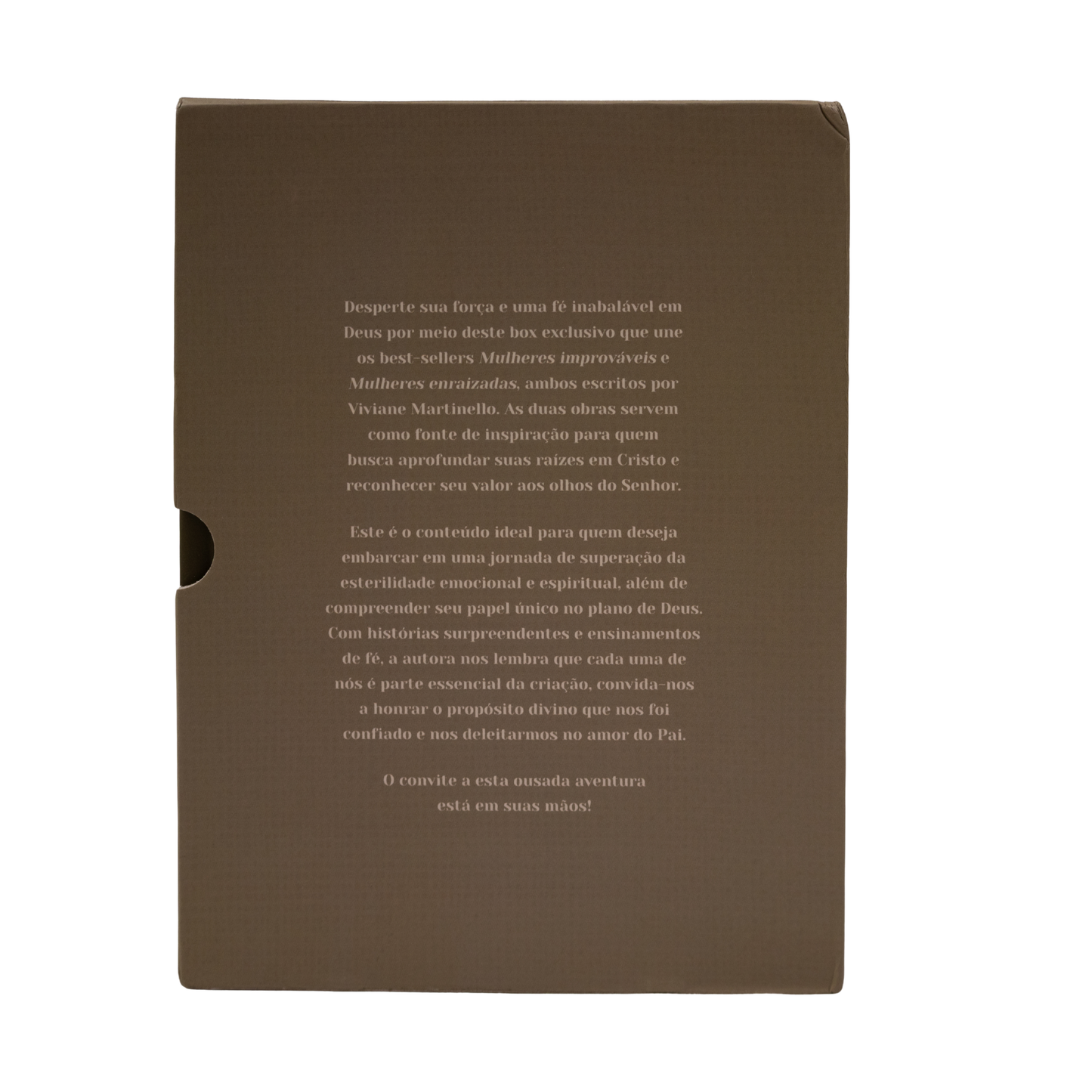 BOX COLEÇÃO MULHERES — VIVIANE MARTINELLO