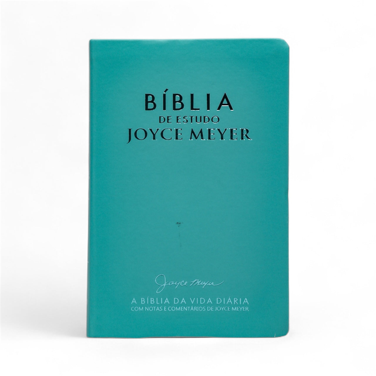 BÍBLIA DE ESTUDO JOYCE MEYER | NVI | LETRA MÉDIA | CAPA AZUL TIFANY